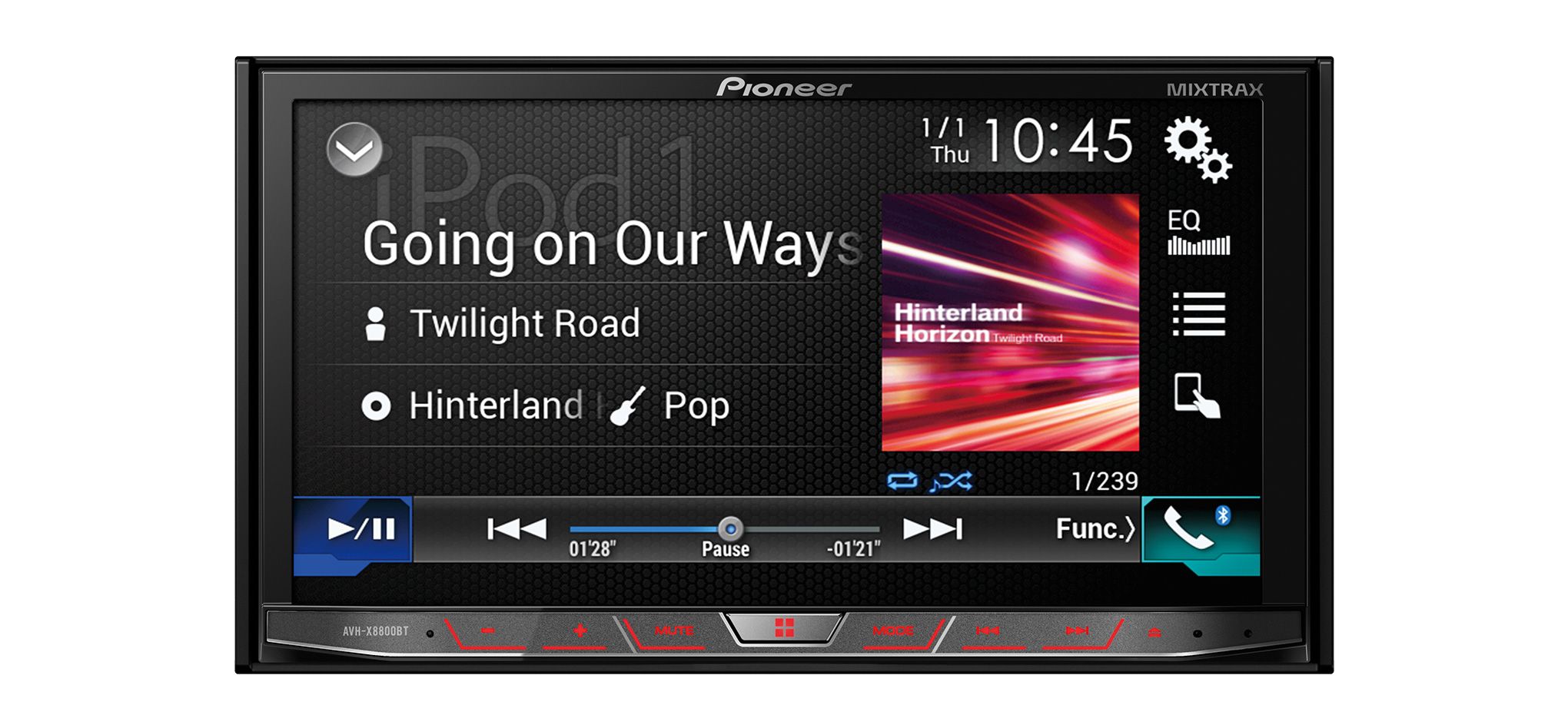 Pioneer AVH-X8800BT Pioneer AVH-X8800BT