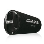 Alpine SWT-12S4 vented subwoofer enclosure for a car