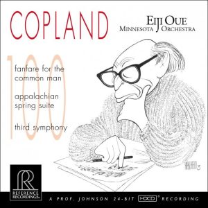 Eiji Oue & Minnesota Orchestra: Copland 100 classical orchestral music album