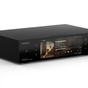 Eversolo DMP-A8 Gen 2 tinklo grotuvas – vaizdas kampu su ekranu