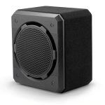 JL Audio CS112G-TW3 sealed subwoofer enclosure with black carpet finish