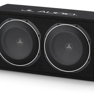 JL Audio CS210LG-TW1 subwoofer in a sealed enclosure