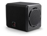 CS212OG-TW3 sealed subwoofer enclosure with black carpet finish
