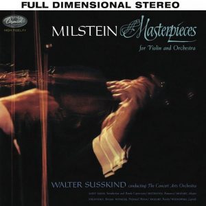 Nathan Milstein - Masterpieces for Violin and Orchestra classical music album