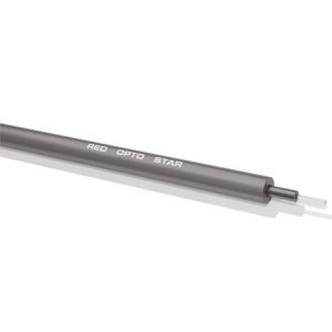 Oehlbach Red Opto Star M black fibre-optic digital audio cable
