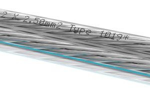 Oehlbach Silverline 25 transparent stereo speaker cable
