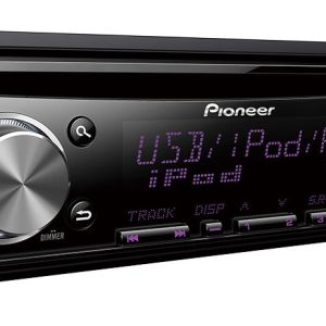 Pioneer DEH-X3800UI automagnetola su nuimamu priekiniu skydeliu