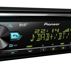 Pioneer DEH-X7800DAB magnetola su DAB/DAB+, Bluetooth ir CD grotuvu