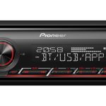 Pioneer MVH-S320BT 1-DIN Bluetooth automobilinis grotuvas