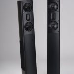 Scansonic MB3.5B floorstanding speaker in silk-matt black