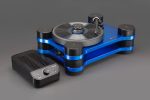 SME Model 60 plokštelių grotuvas – Honeycomb Blue apdaila