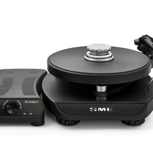 SME Synergy MK2 Black plokštelių grotuvas – komplektas su valdymo bloku