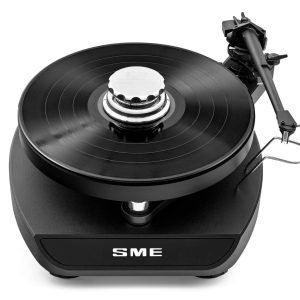 SME Synergy MK2 Black plokštelių grotuvas – vaizdas iš priekio
