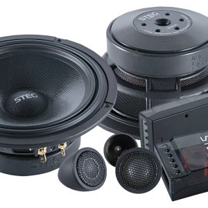 Steg SE 650C two-way component speaker system for in-car audio